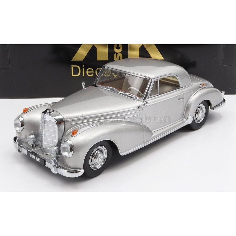 Mercedes Benz 300S Coupe W188 1955 Silver - 1:18