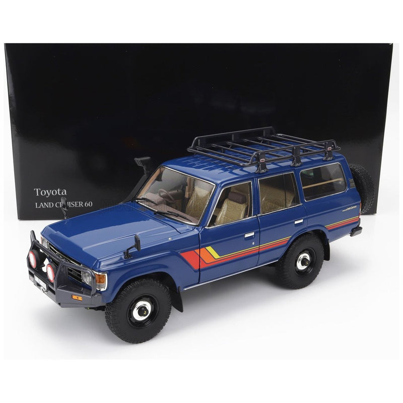 Toyota Land Cruiser J60 1980 Blue - 1:18