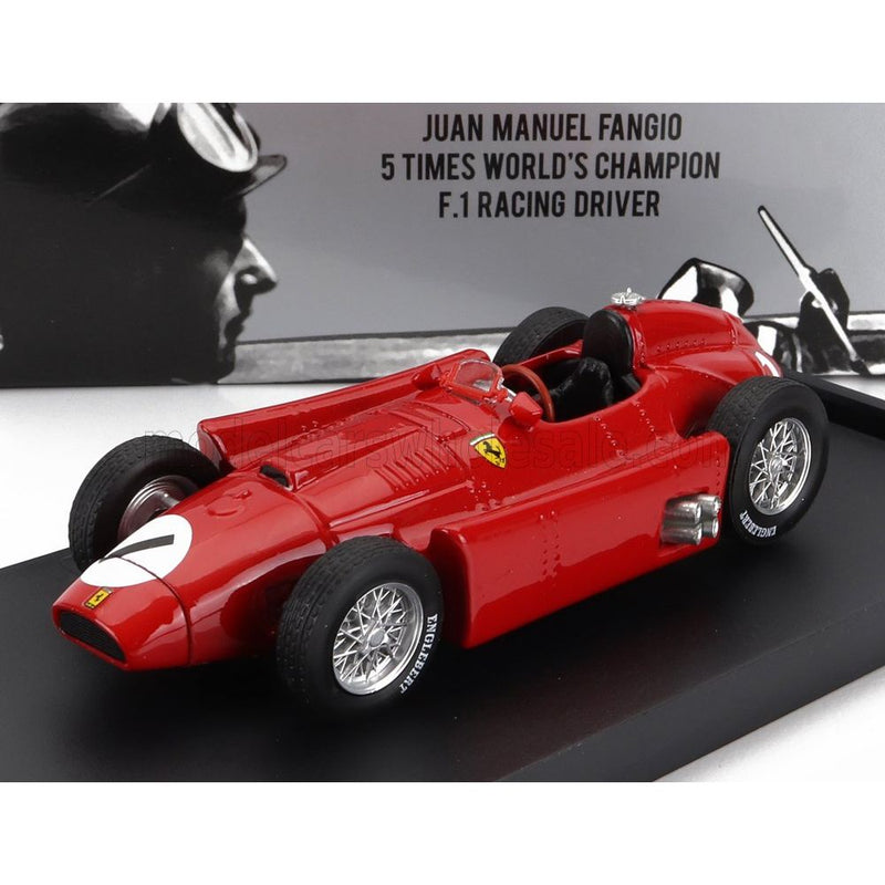 Ferrari F1 Lancia D50 N 1 Winner British GP Juan Manuel Fangio 1956 World Champion Red - 1:43