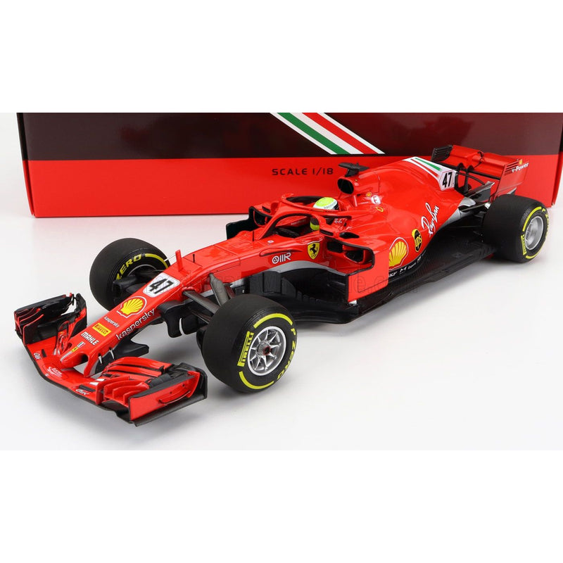 Ferrari F1 SF71H N 47 Test Fiorano Italy 2018 Mick Schumacher Red - 1:18