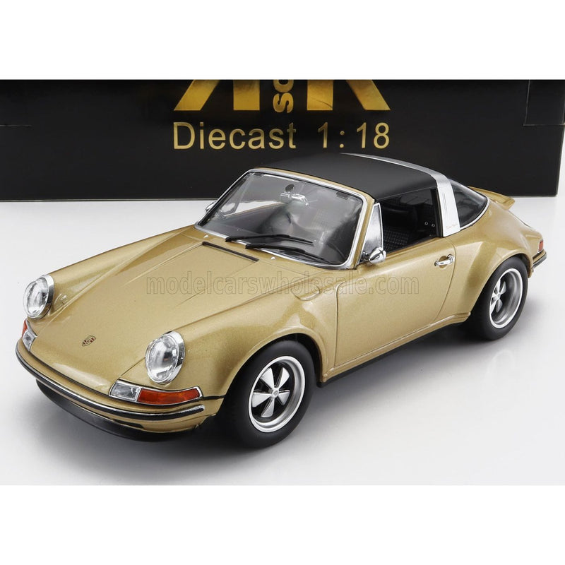 Porsche 911 By Singer Targa 2014 Gold Met - 1:18