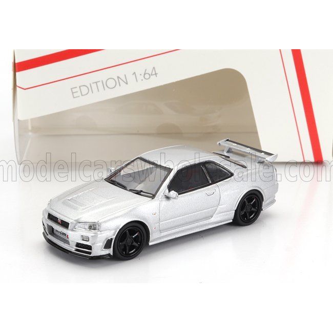Nissan GT-R / R34 / Z-Tune Coupe 1999 Silver - 1:64