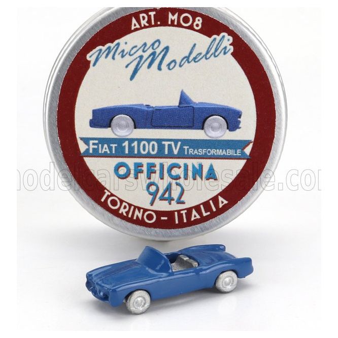 Fiat 1100/103 Trasformabile Cabriolet Open 1953 Blue - 1:160