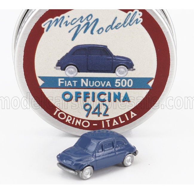 Fiat Nuova 500 1957 Blue - 1:160