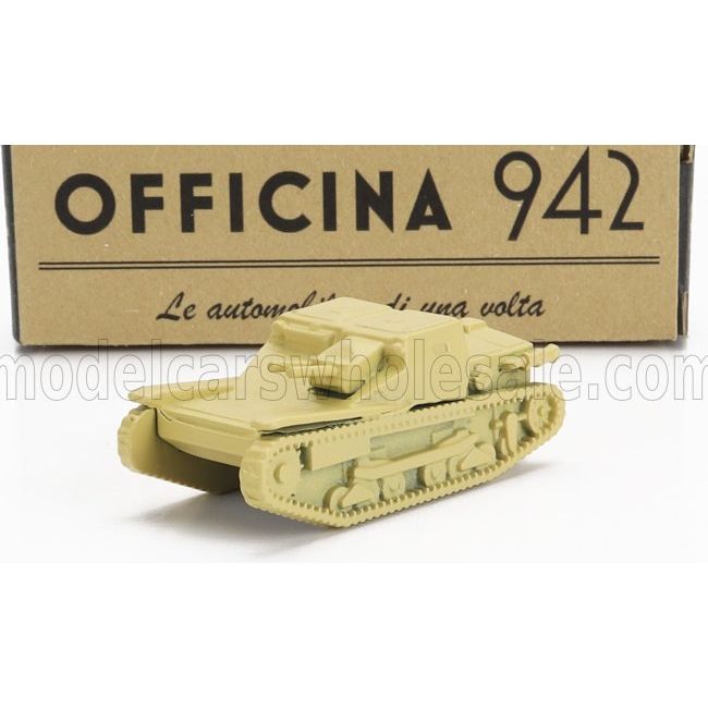 Fiat L3/33 Ansaldo Tank Carro Veloce 1933 Military Sand - 1:76