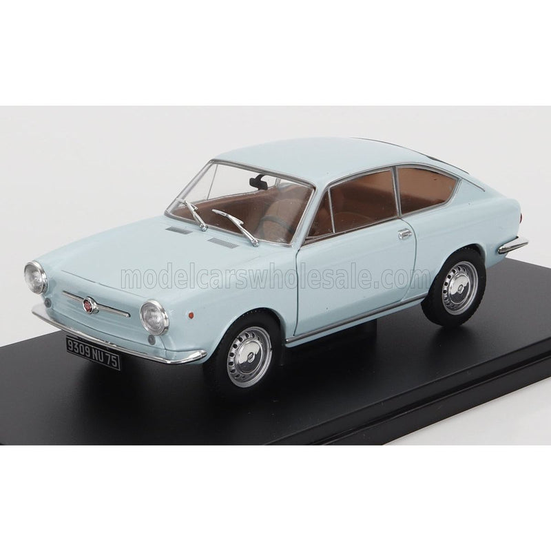 Fiat 850 Coupe 1965 Very Light Blue - 1:24