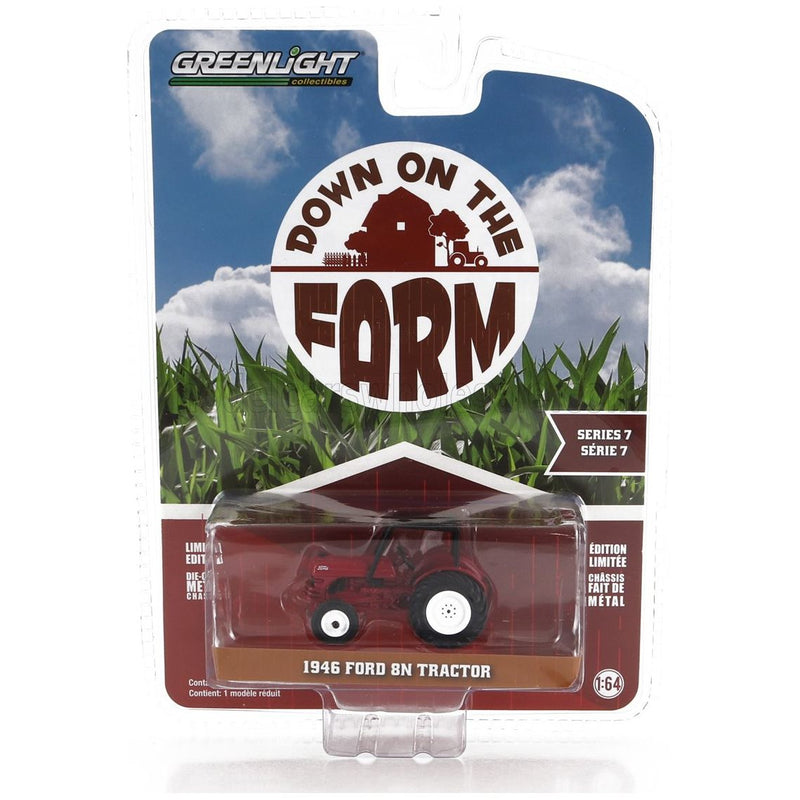 Ford USA 8N Tractor 1946 Red - 1:64