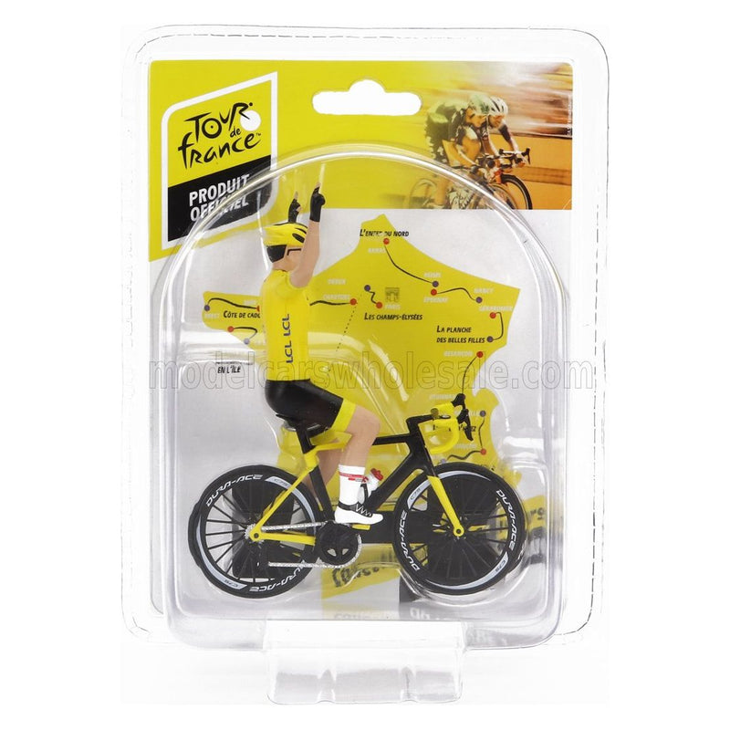 Figures Ciclista - Cyclist - Maglia Gialla - Yellow Jersey - Winner Tour De France 2023 Yellow - 1:18