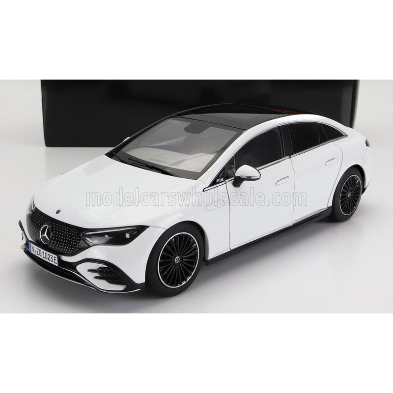 Mercedes Benz EQE V295 2022 Oplalith White - 1:18