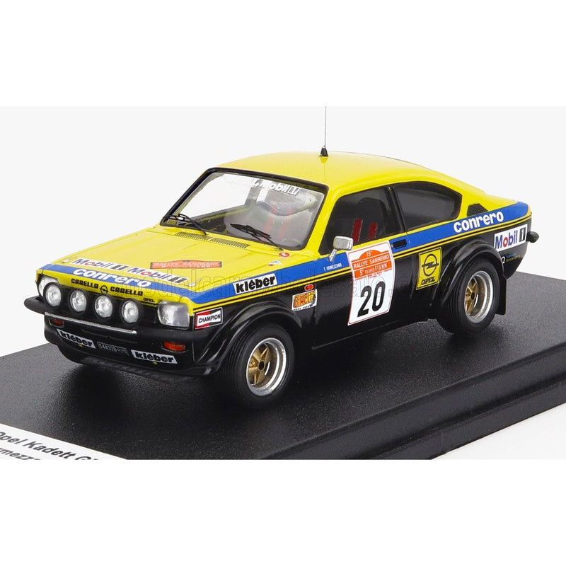 Opel Kadett GT/E / Night Version N 20 Rally Sanremo 1977 F.Ormezzano R.Meiohas Yellow Black - 1:43