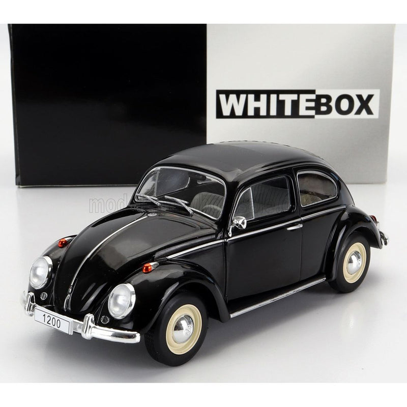 Volkswagen Beetle 1200 Kafer Maggiolino 1960 Black - 1:24