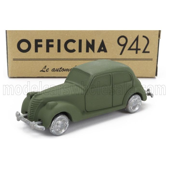 Fiat 1500C 1939 Military Green - 1:76