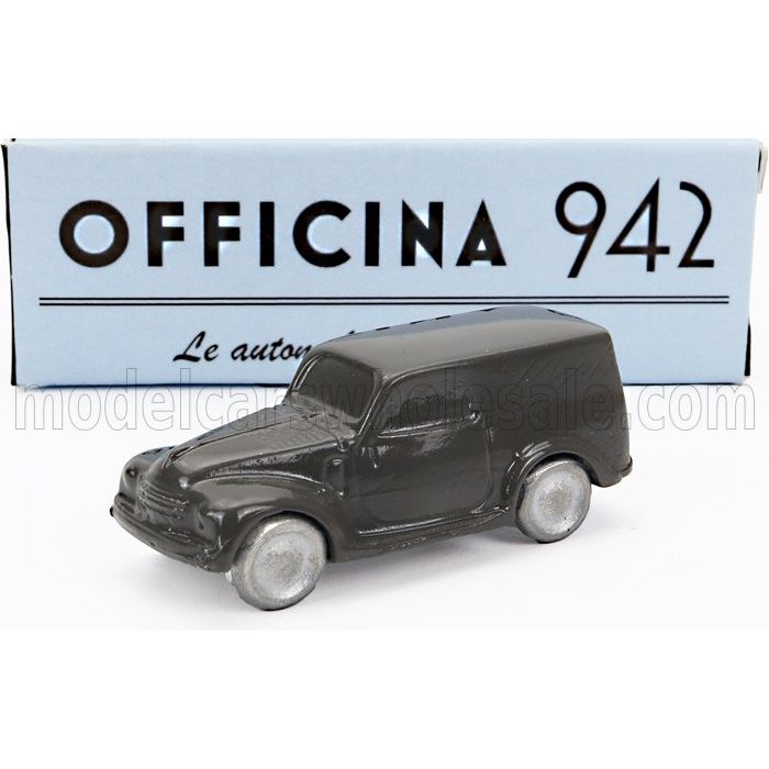 Fiat 500C Van Furgoncino 1949 Grey - 1:76