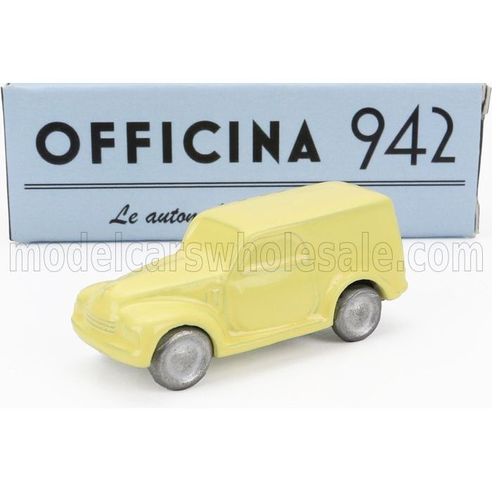 Fiat 500C Van Furgoncino 1949 Yellow - 1:76