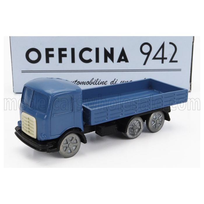 Om Fiat Tigre Truck 3-ASSI 1960 Blue - 1:76