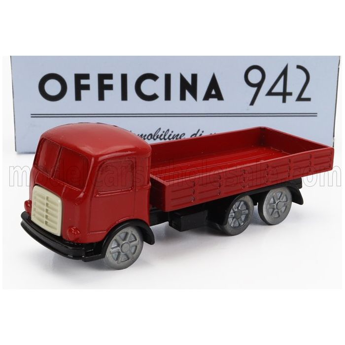 Om Fiat Tigre Truck 3-ASSI 1960 Red - 1:76