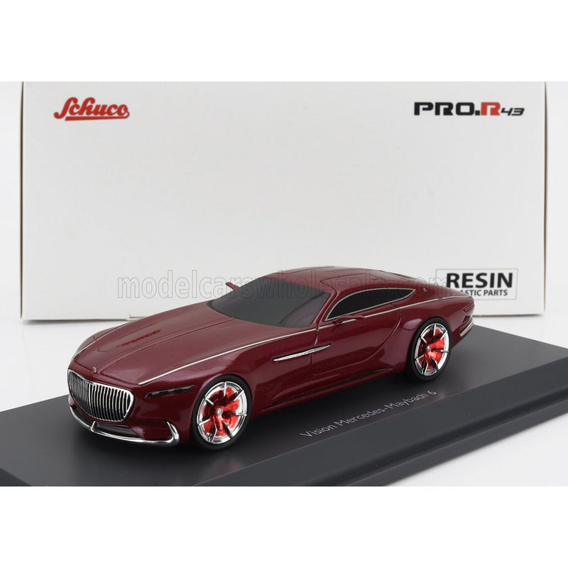Mercedes Benz Maybach Vision 6 Coupe Concept Electric 2018 Red - 1:43