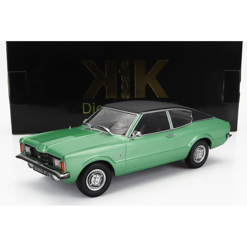 Ford England Taunus GT Coupe 1971 Green Black - 1:18