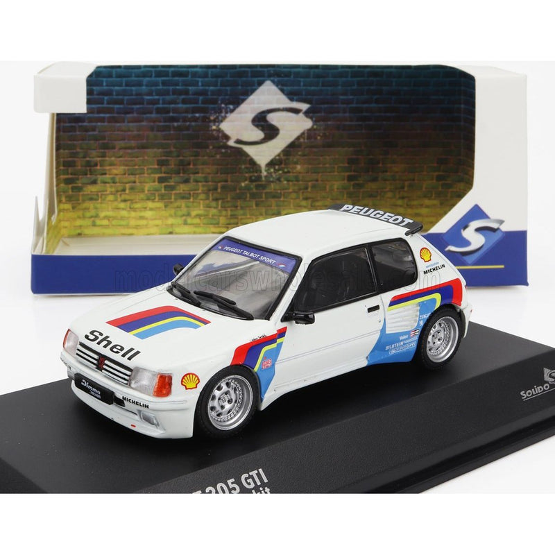 Peugeot 205 GTI Dimma Rally Tribute 1992 White - 1:43