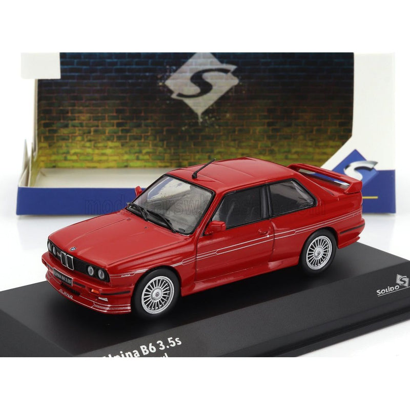 BMW 3-Series Alpina / E30 / B6 3.5S 1990 Red - 1:43