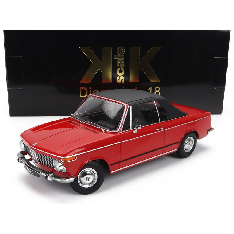 BMW 2002 Cabriolet 1968 / With Removable Soft-Top Red - 1:18