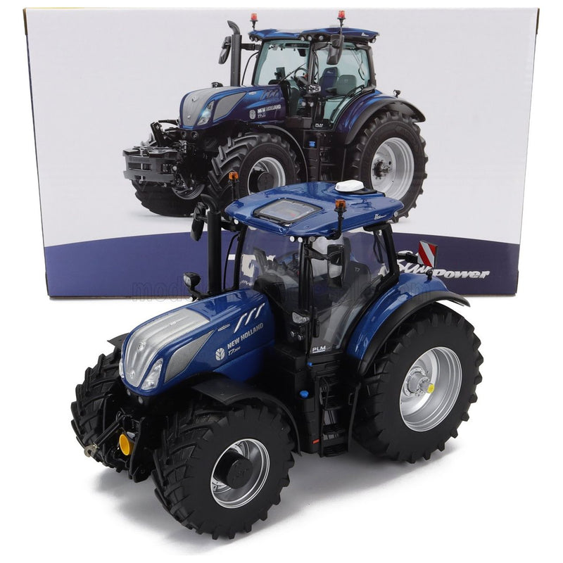 New Holland T7.300 Tractor Blue Power 2020 Blue Met - 1:32