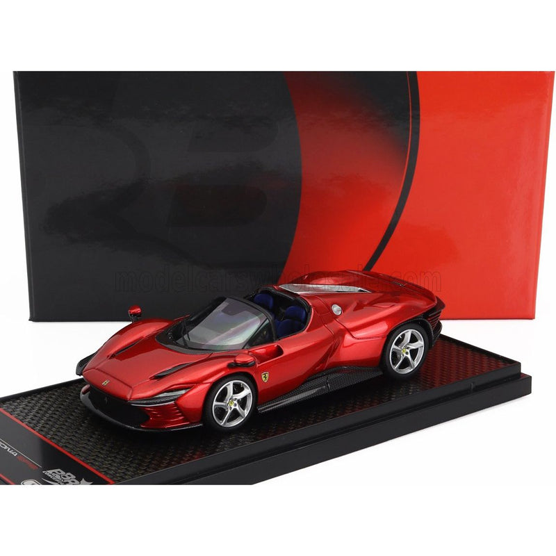 Ferrari Daytona Sp3 Open Roof Icona 2022 Rosso Metalizzato Red Met - 1:43