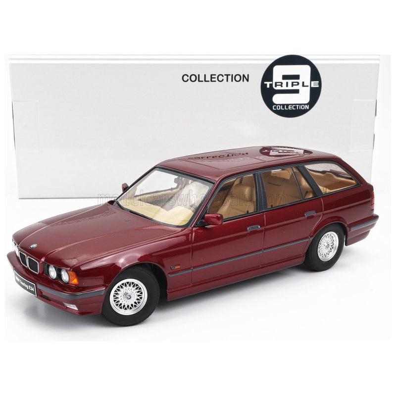 BMW 5-Series Touring / E34 / SW Station Wagon 1996 Red Met - 1:18