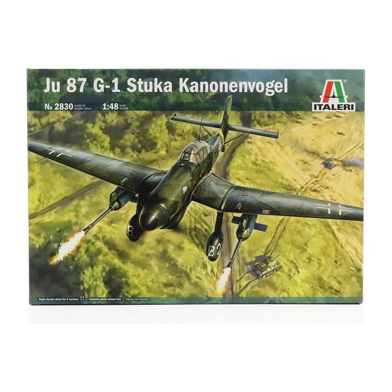Junkers Ju-87B Airplane Stuka Kanonenvogel Military 1935 - 1:48