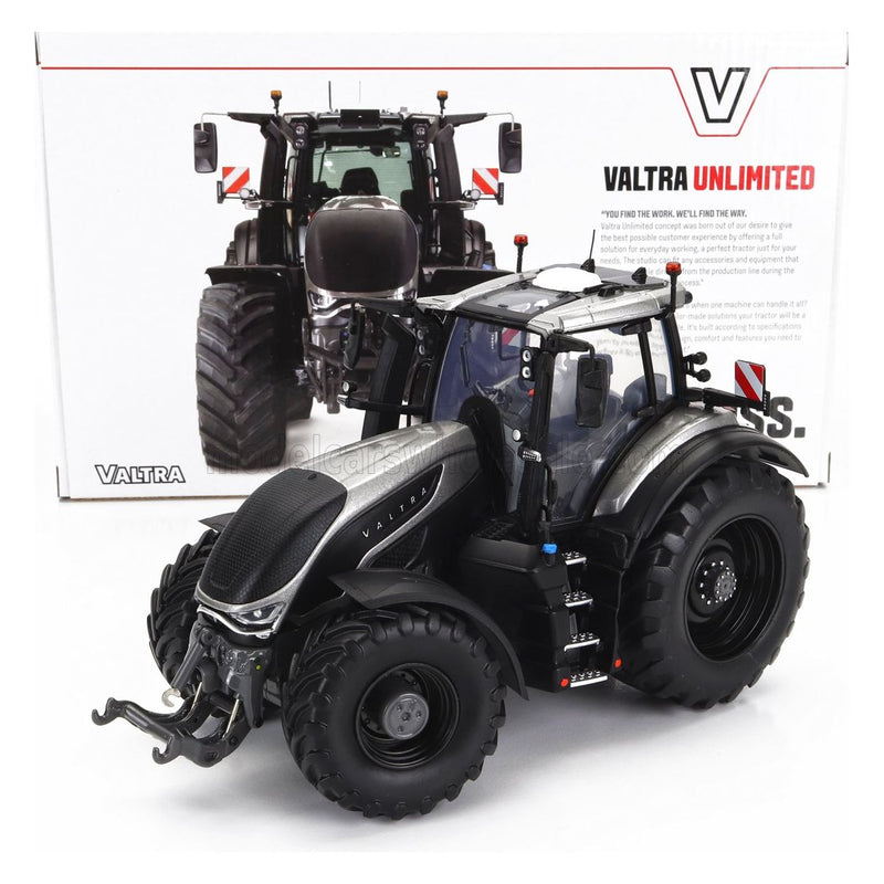 Valtra S416 Tractor Unlimited Edition 2022 Silver Black - 1:32