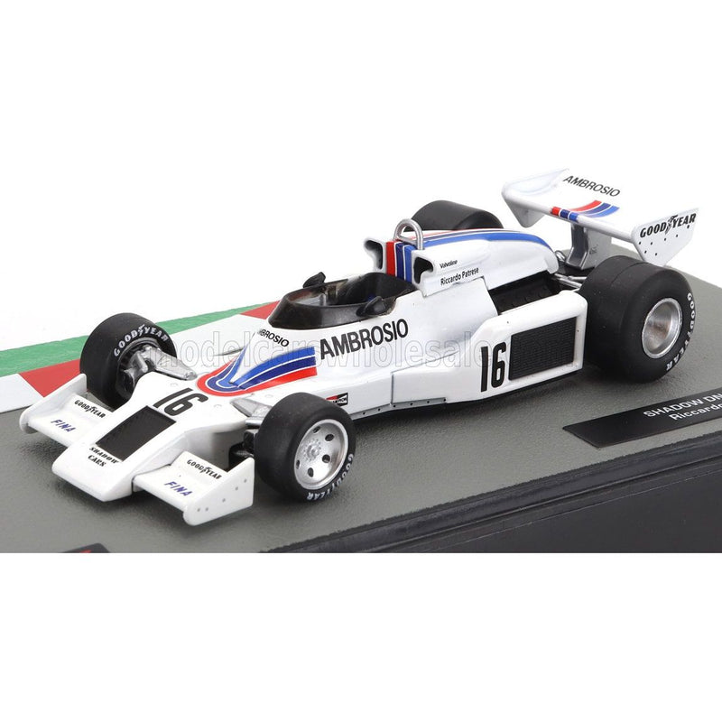 Shadow F1 Dn8 N 16 Season 1977 Riccardo Patrese White - 1:43