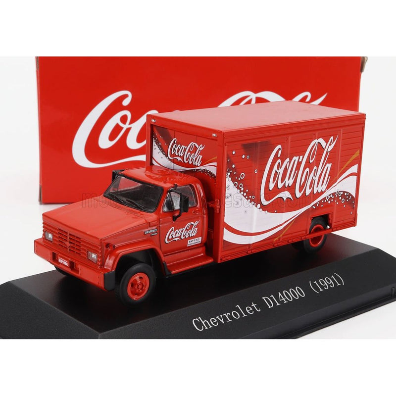 Chevrolet D14000 Truck Cassonato Coca-Cola 1991 Red - 1:72