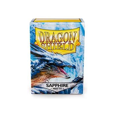Dragon Shield Matt Sleeves Sapphire - 100 Sleeves
