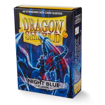 Dragon Shield Standard Sleeves Night Blue Xao - 60 Sleeves