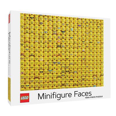 Lego Minifigure Faces Puzzle - 1000 Pieces