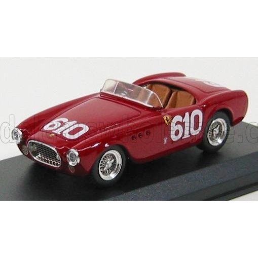 Ferrari 225S Spider N 610 Mille Miglia 1951 Scotti Cantini Red - 1:43