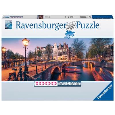Puzzle Abend In Amsterdam 1000 Pieces Puzzle