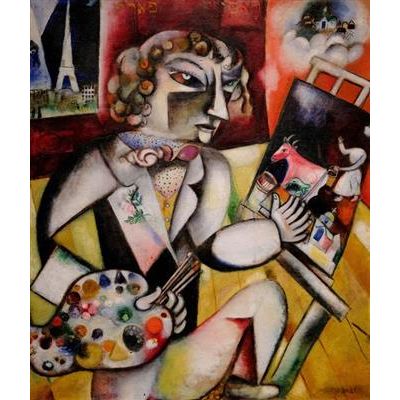 Puzzle Marc Chagall With 7 Fingers 1000 Pieces Puzzle