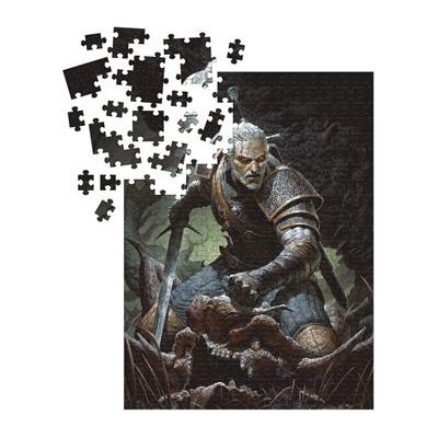 The Witcher 3 Wild Hunt: Geralt Trophy Puzzle