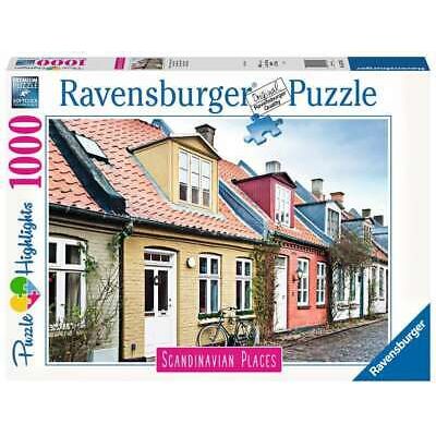 Hauser In Aarhus, Danemark 1000 Pieces Puzzle