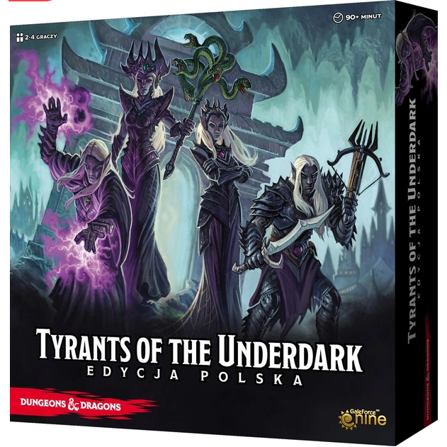 Dungeons & Dragons Tyrants Of The Underdark Updated Edition - Polish Edition