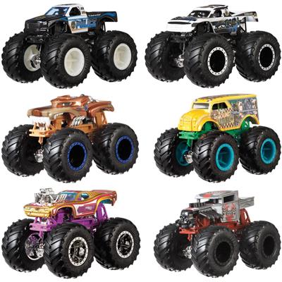 Hot Wheels Monster Trucks 1:64 Die-Cast 2er-Pack Assorted