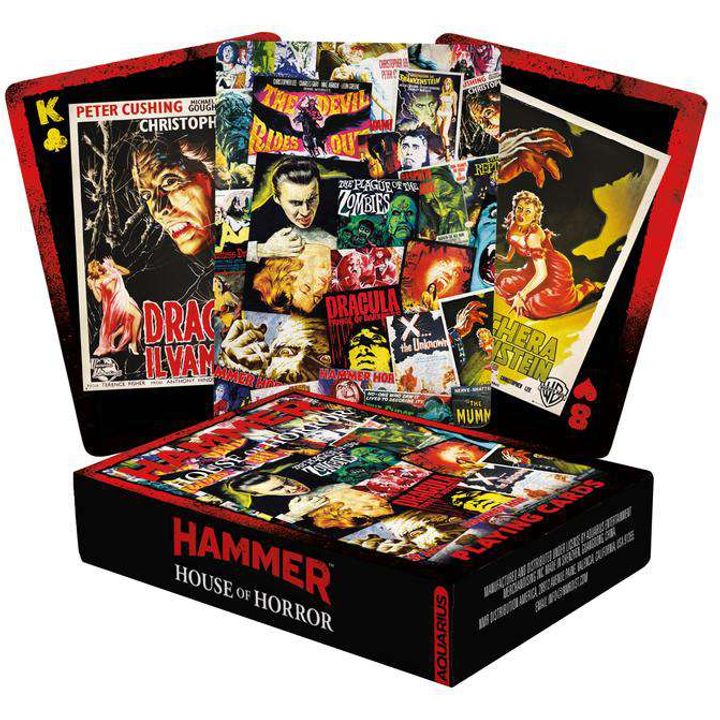 Hammer House Of Horror Playing Cards