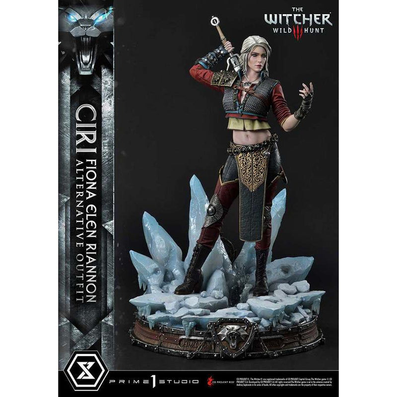The Witcher 3 Cirilla Fiona Outfit Statue
