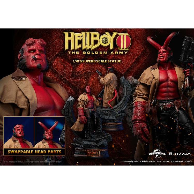 Hellboy 2 The Golden Army Statue - 1:4