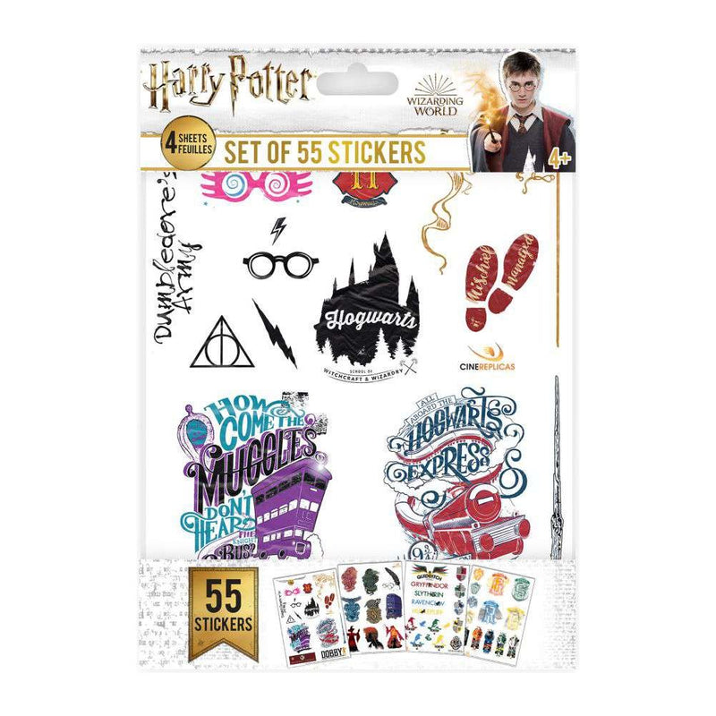 Harry Potter Stickers - Pack of 55