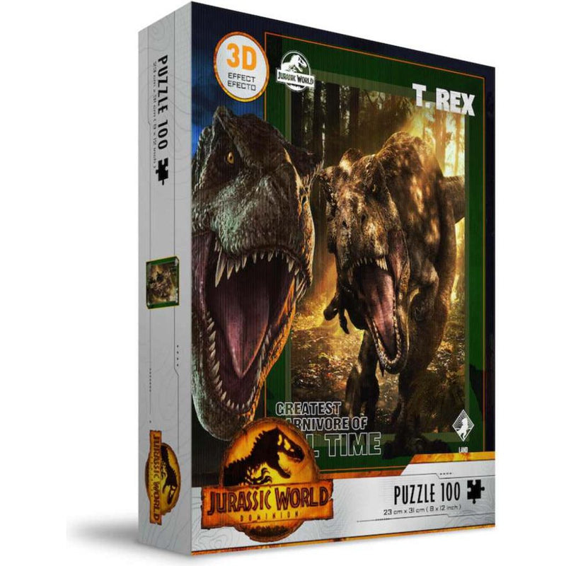 Jurassic World T-Rex Poster 3D EFF Puzzl