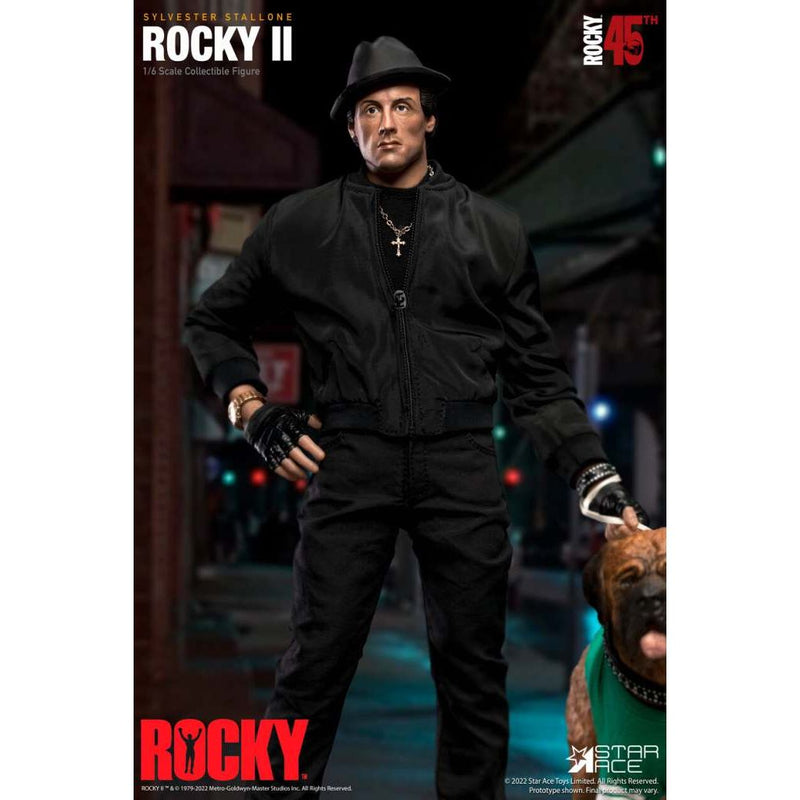 Rocky Balboa Black Suit Deluxe Action Figure - 1:6