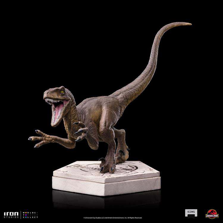 Jurassic Park Icons Velociraptor A Statue
