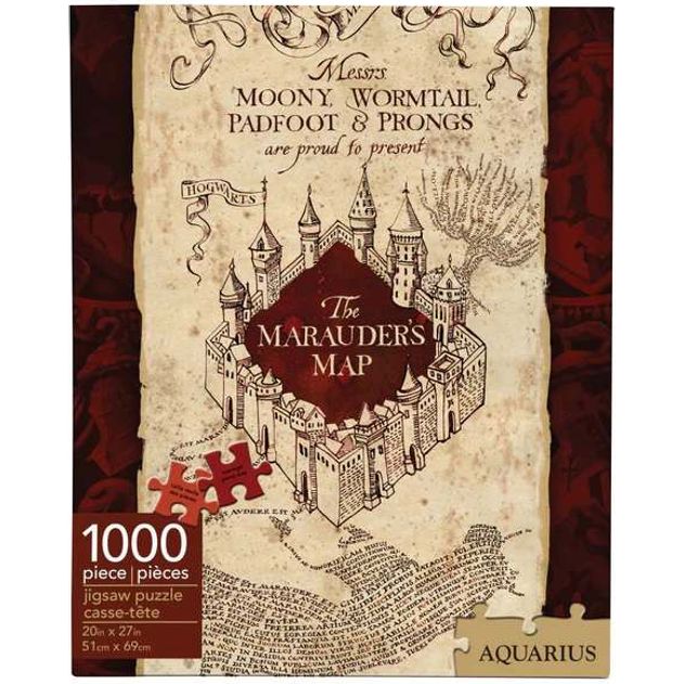 Harry Potter Marauders Map 1000 Pieces Puzzle